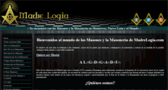 Desktop Screenshot of madrelogia.com